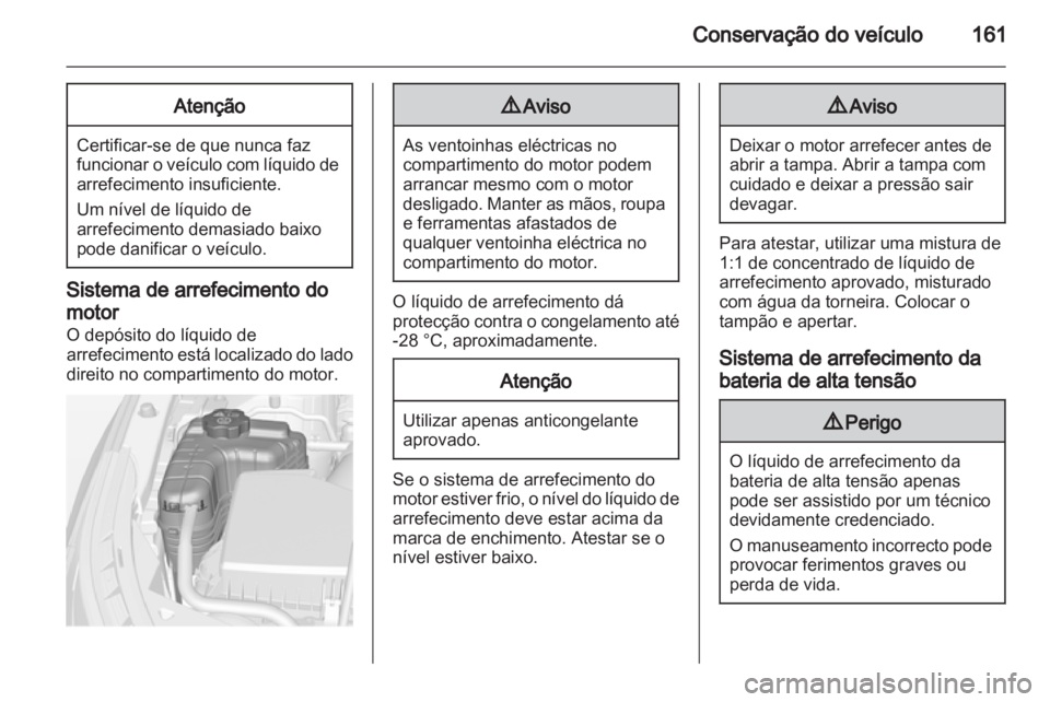 OPEL AMPERA 2013  Manual de Instruções (in Portugues) 