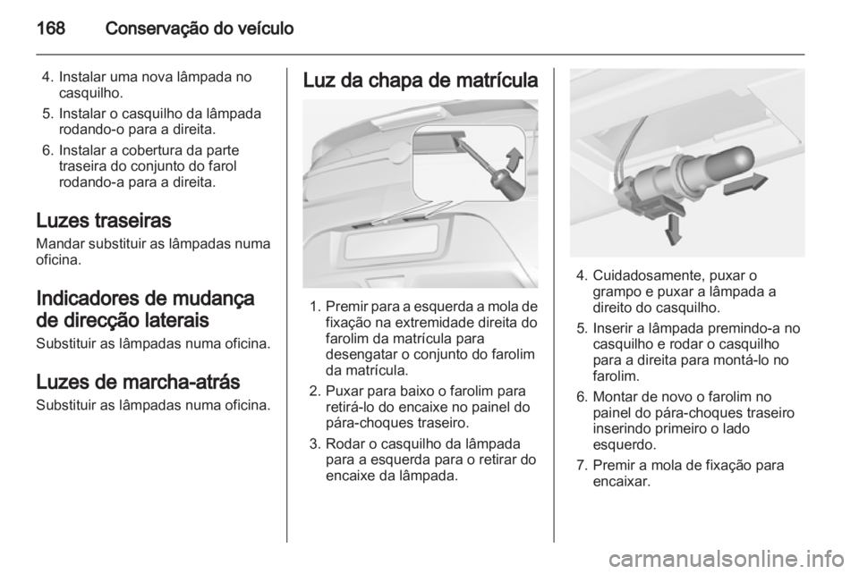 OPEL AMPERA 2013  Manual de Instruções (in Portugues) 