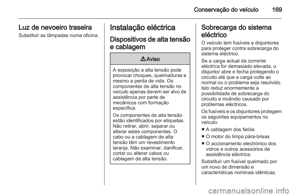 OPEL AMPERA 2013  Manual de Instruções (in Portugues) 