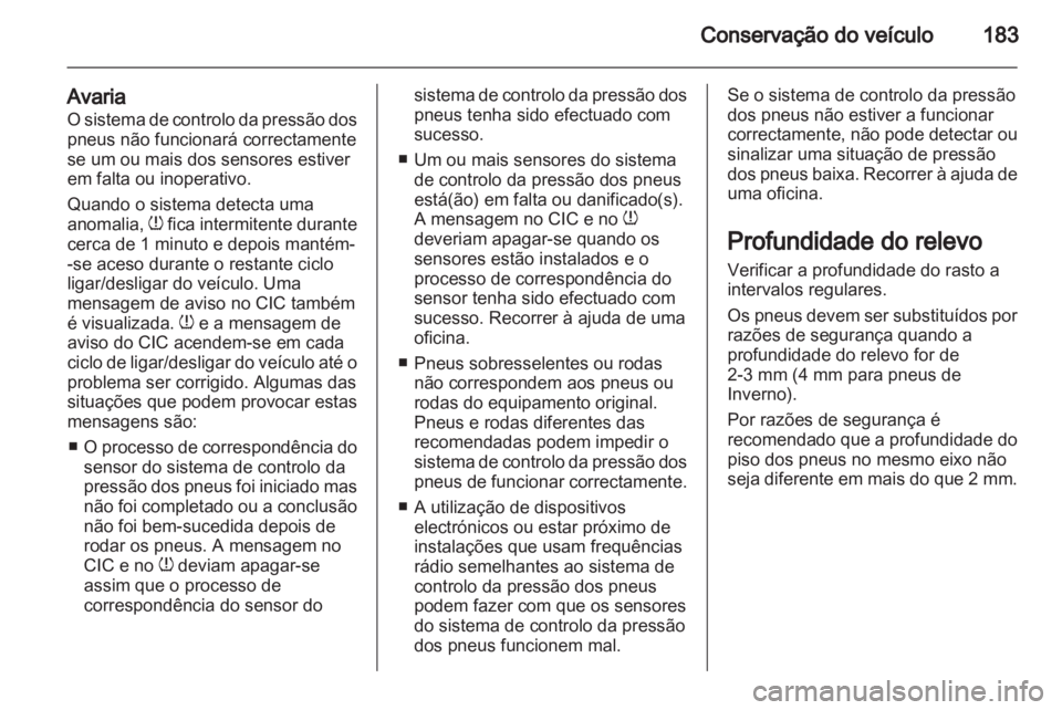 OPEL AMPERA 2013  Manual de Instruções (in Portugues) 