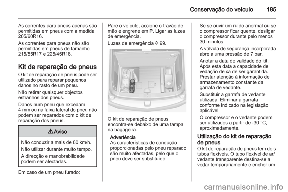 OPEL AMPERA 2013  Manual de Instruções (in Portugues) 