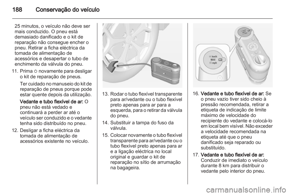 OPEL AMPERA 2013  Manual de Instruções (in Portugues) 