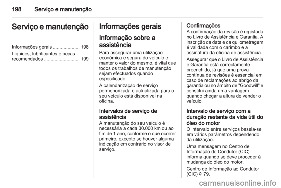 OPEL AMPERA 2013  Manual de Instruções (in Portugues) 