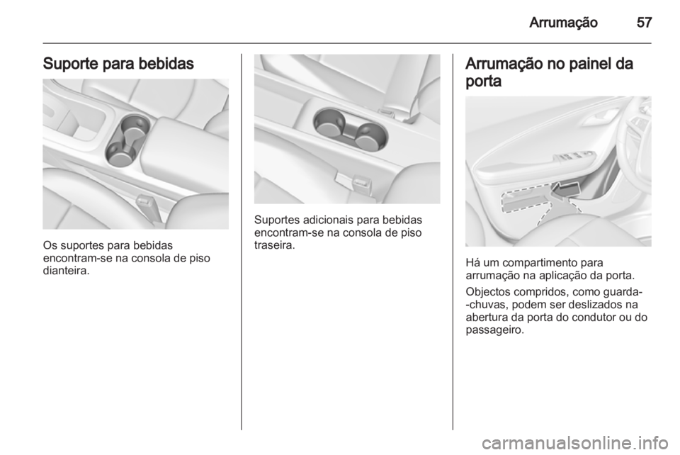 OPEL AMPERA 2013  Manual de Instruções (in Portugues) 