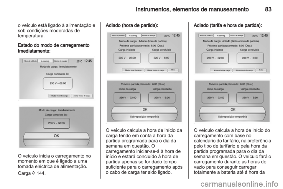 OPEL AMPERA 2013  Manual de Instruções (in Portugues) 