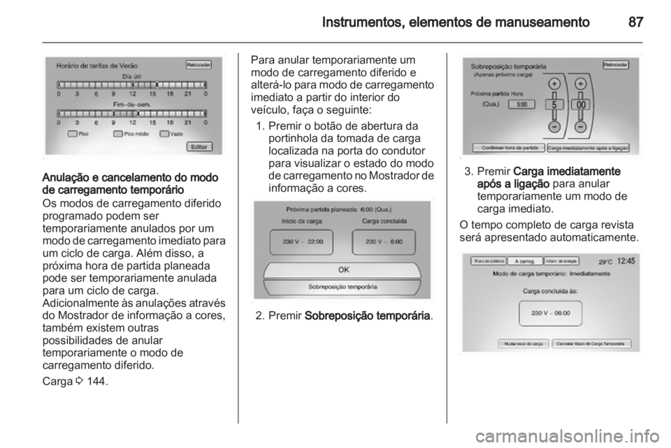 OPEL AMPERA 2013  Manual de Instruções (in Portugues) 
