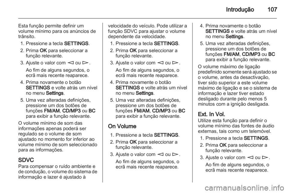 OPEL ANTARA 2012  Manual de Informação e Lazer (in Portugues) 