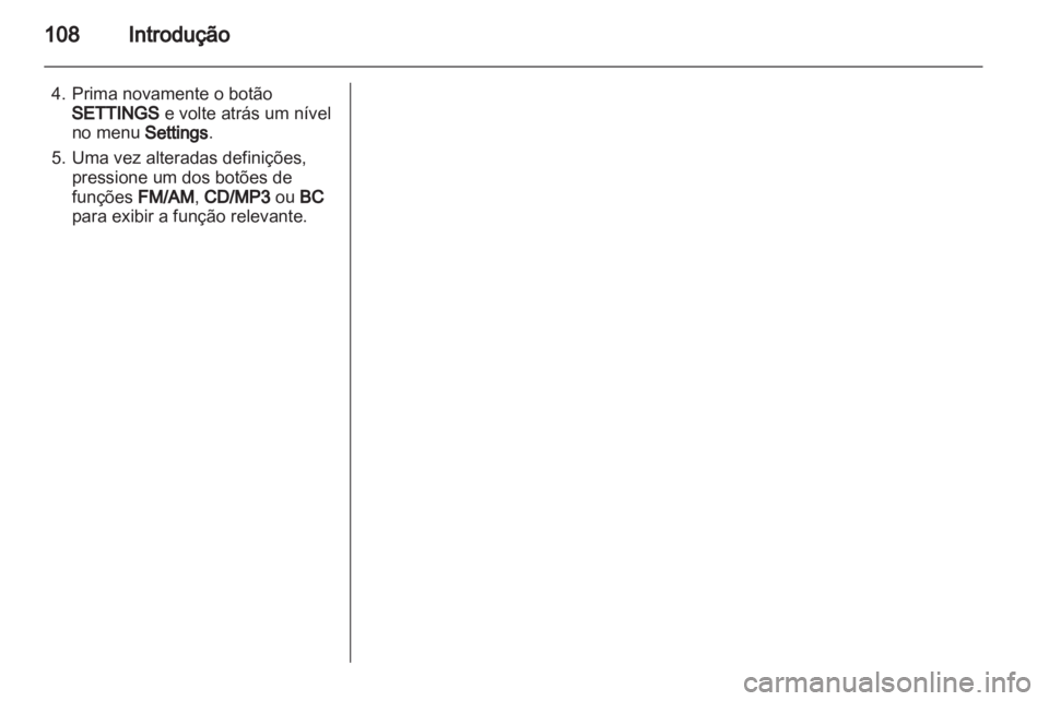 OPEL ANTARA 2012  Manual de Informação e Lazer (in Portugues) 