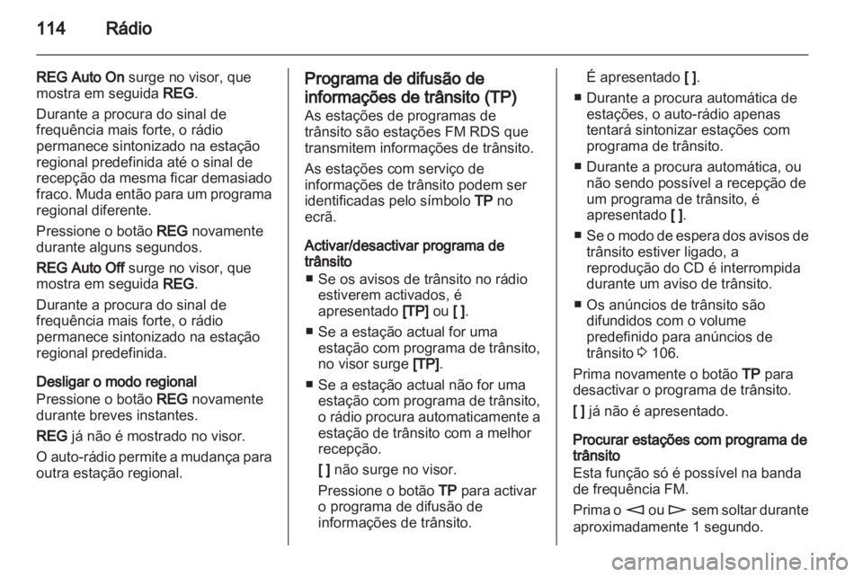 OPEL ANTARA 2012  Manual de Informação e Lazer (in Portugues) 