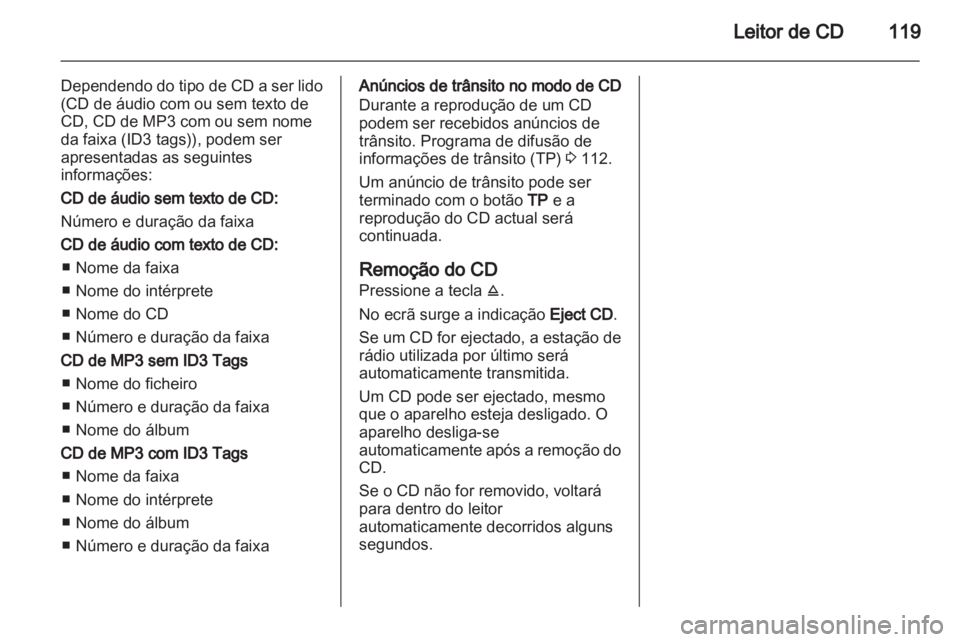OPEL ANTARA 2012  Manual de Informação e Lazer (in Portugues) 