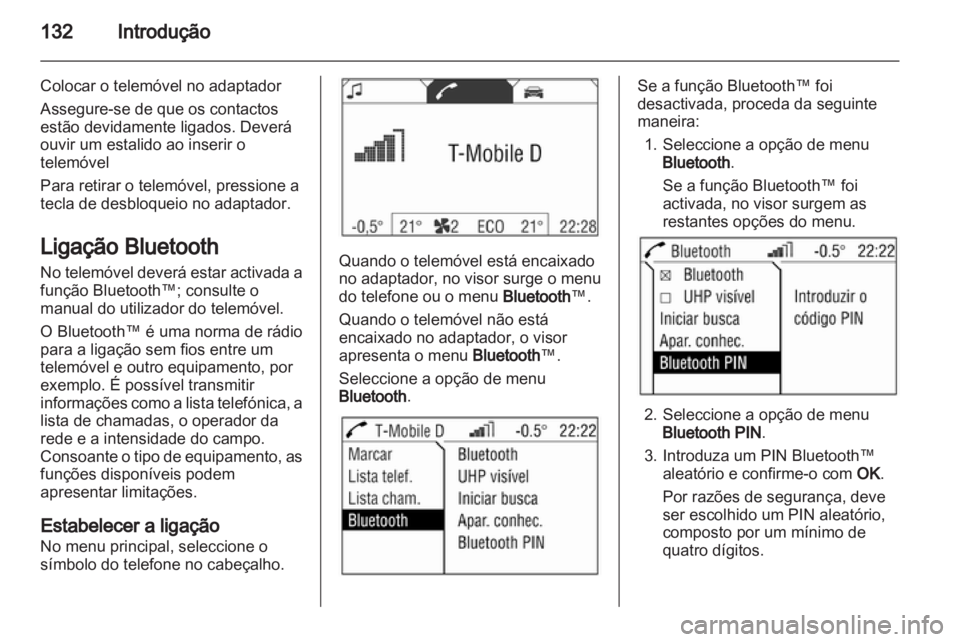 OPEL ANTARA 2012  Manual de Informação e Lazer (in Portugues) 