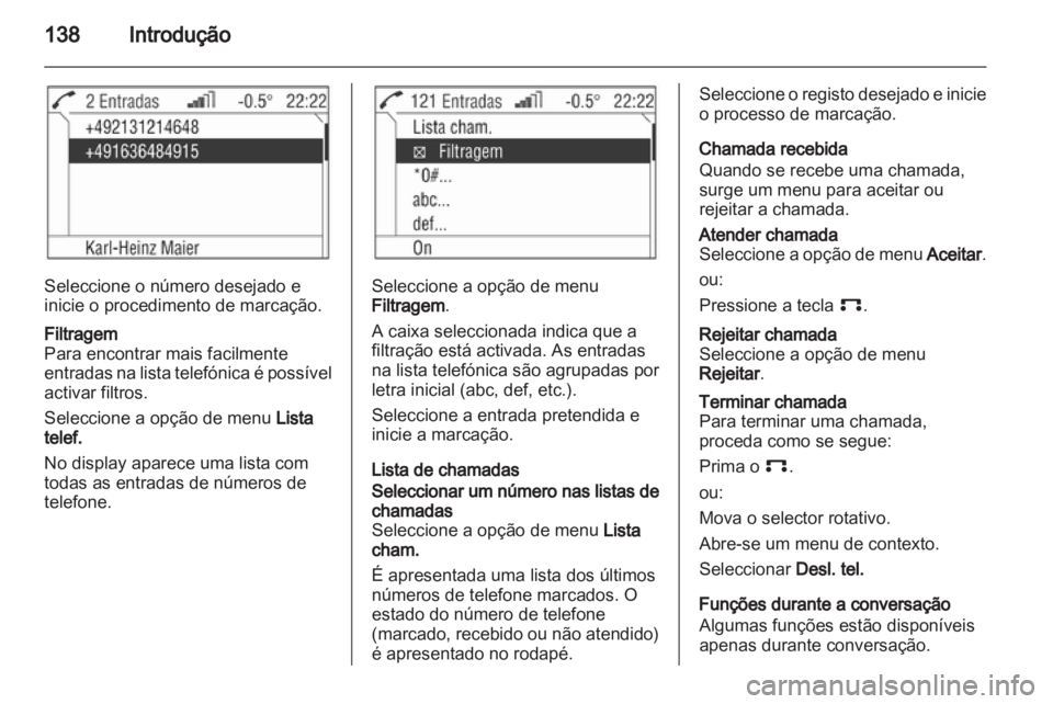 OPEL ANTARA 2012  Manual de Informação e Lazer (in Portugues) 