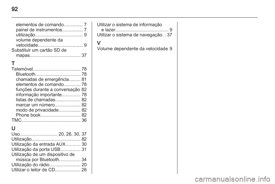 OPEL ANTARA 2012  Manual de Informação e Lazer (in Portugues) 