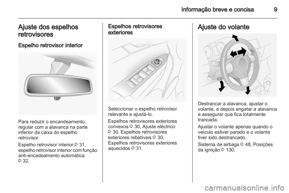 OPEL ANTARA 2012.5  Manual de Instruções (in Portugues) 