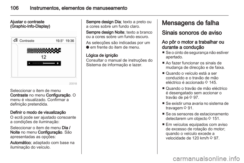 OPEL ANTARA 2012.5  Manual de Instruções (in Portugues) 