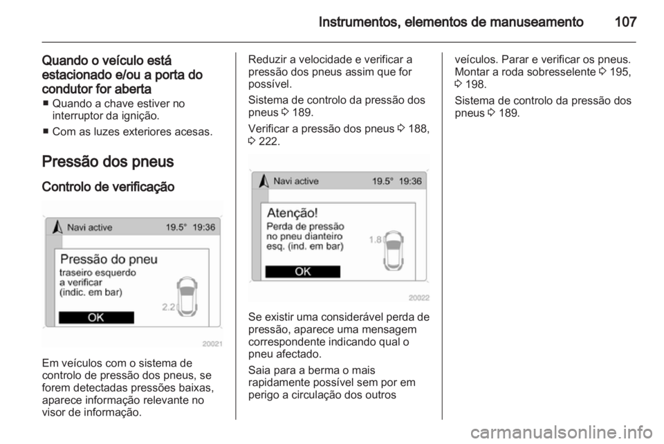 OPEL ANTARA 2012.5  Manual de Instruções (in Portugues) 