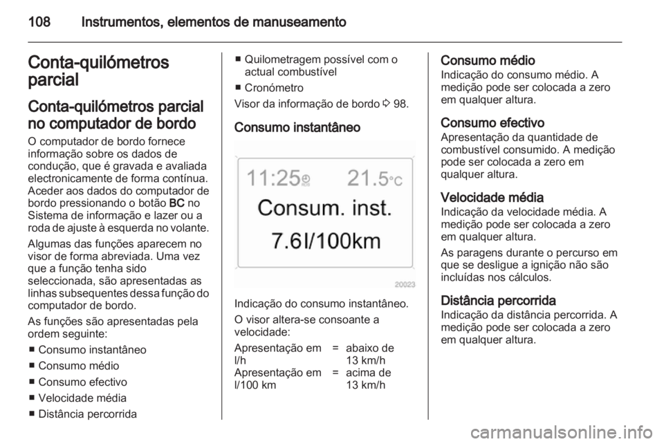 OPEL ANTARA 2012.5  Manual de Instruções (in Portugues) 