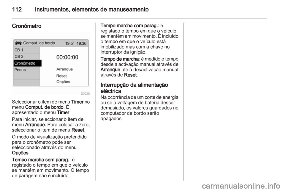 OPEL ANTARA 2012.5  Manual de Instruções (in Portugues) 
