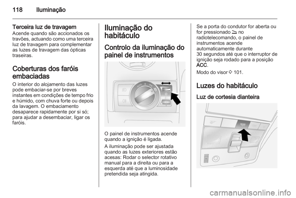 OPEL ANTARA 2012.5  Manual de Instruções (in Portugues) 