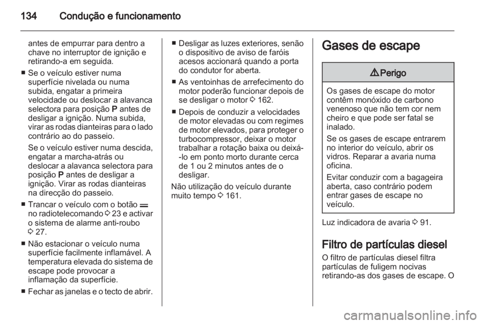 OPEL ANTARA 2012.5  Manual de Instruções (in Portugues) 