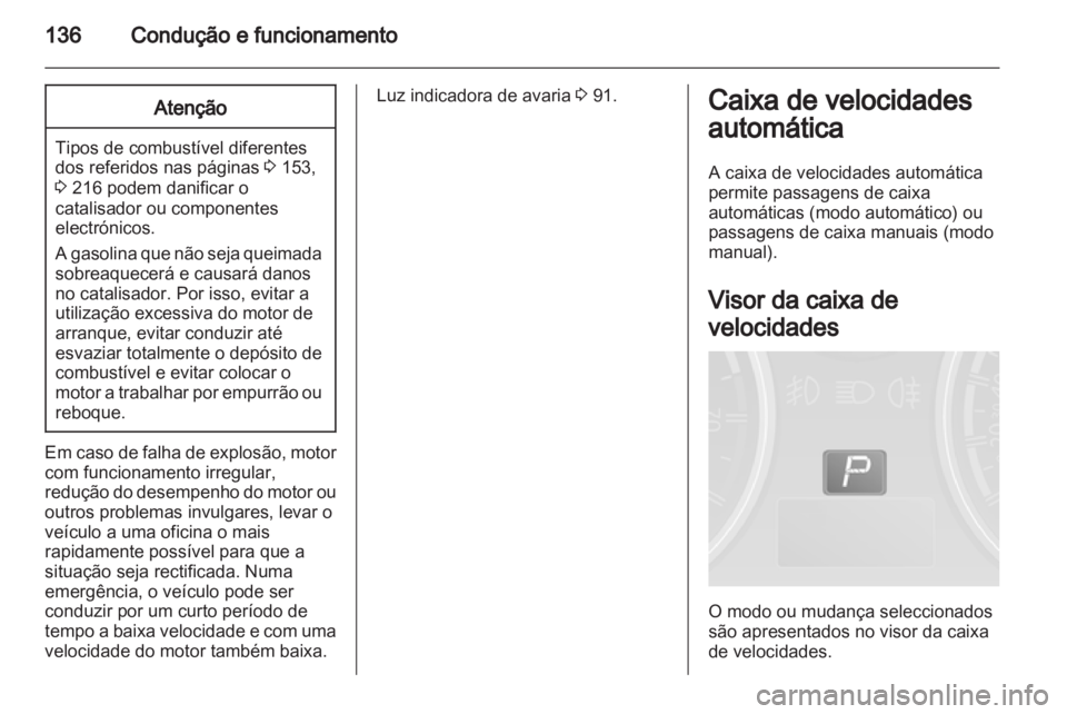 OPEL ANTARA 2012.5  Manual de Instruções (in Portugues) 