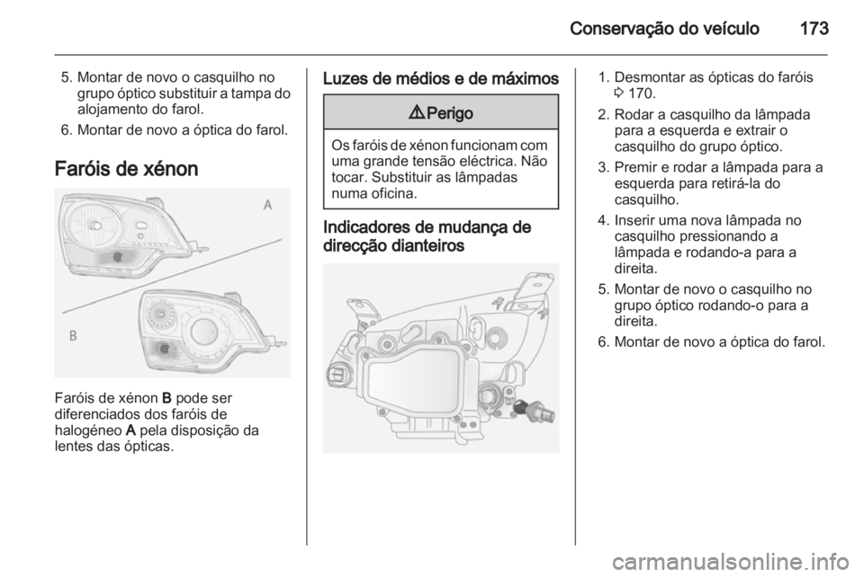 OPEL ANTARA 2012.5  Manual de Instruções (in Portugues) 