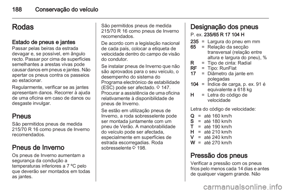 OPEL ANTARA 2012.5  Manual de Instruções (in Portugues) 