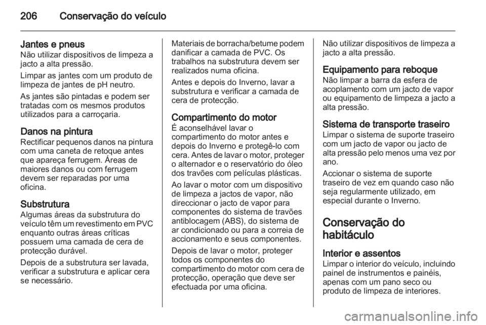 OPEL ANTARA 2012.5  Manual de Instruções (in Portugues) 