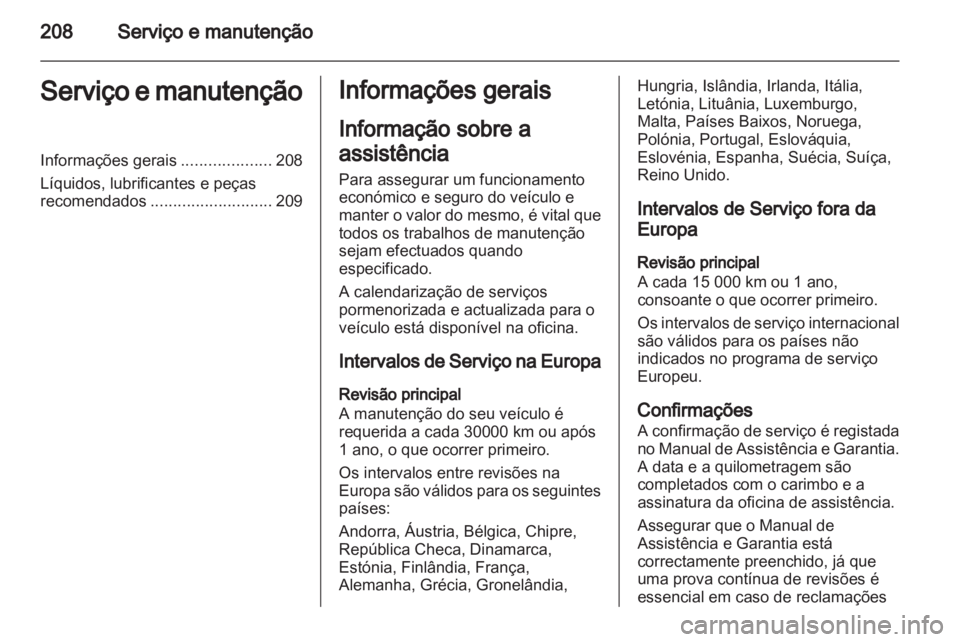 OPEL ANTARA 2012.5  Manual de Instruções (in Portugues) 