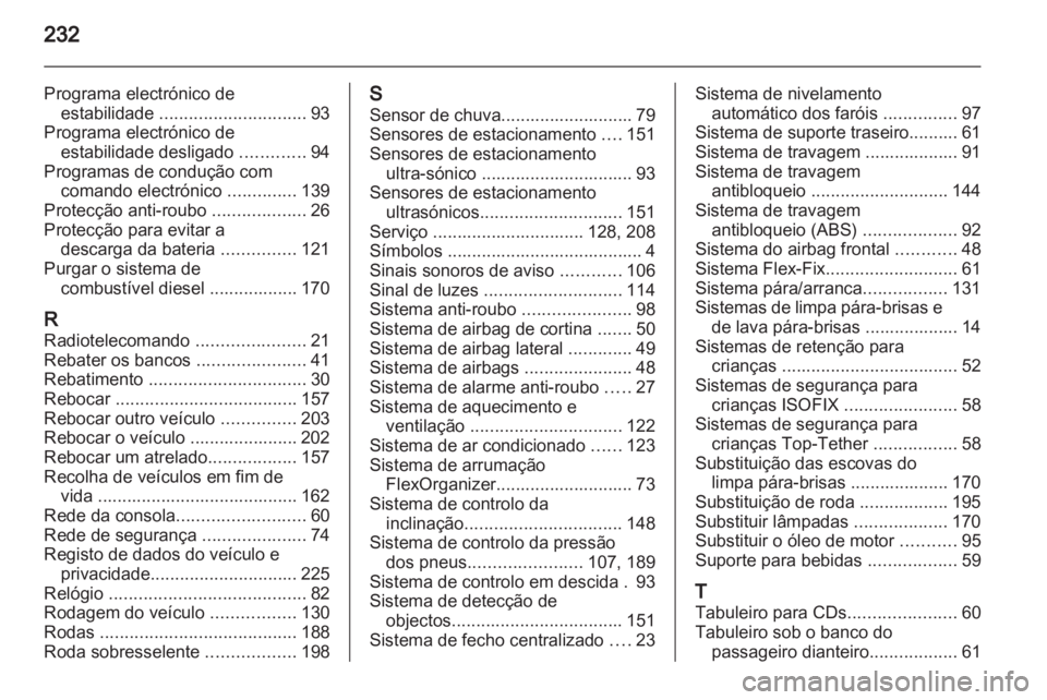 OPEL ANTARA 2012.5  Manual de Instruções (in Portugues) 