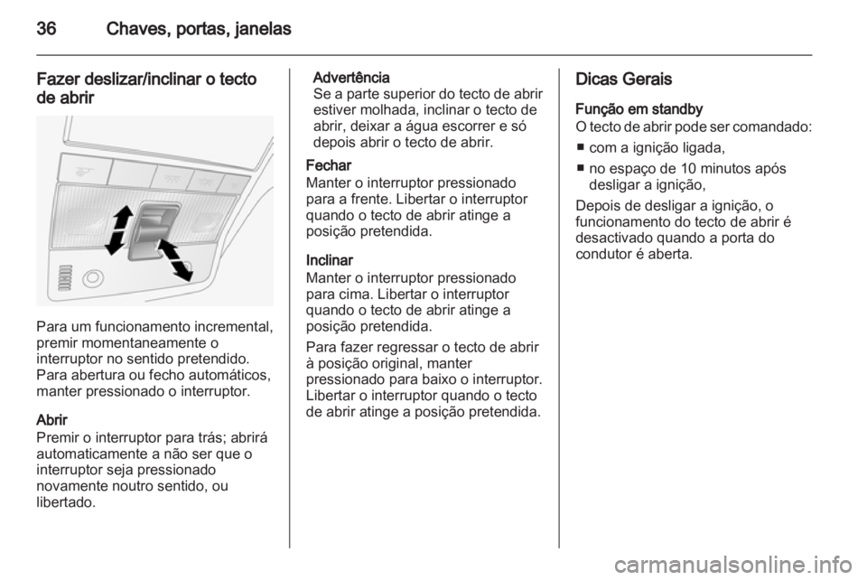 OPEL ANTARA 2012.5  Manual de Instruções (in Portugues) 