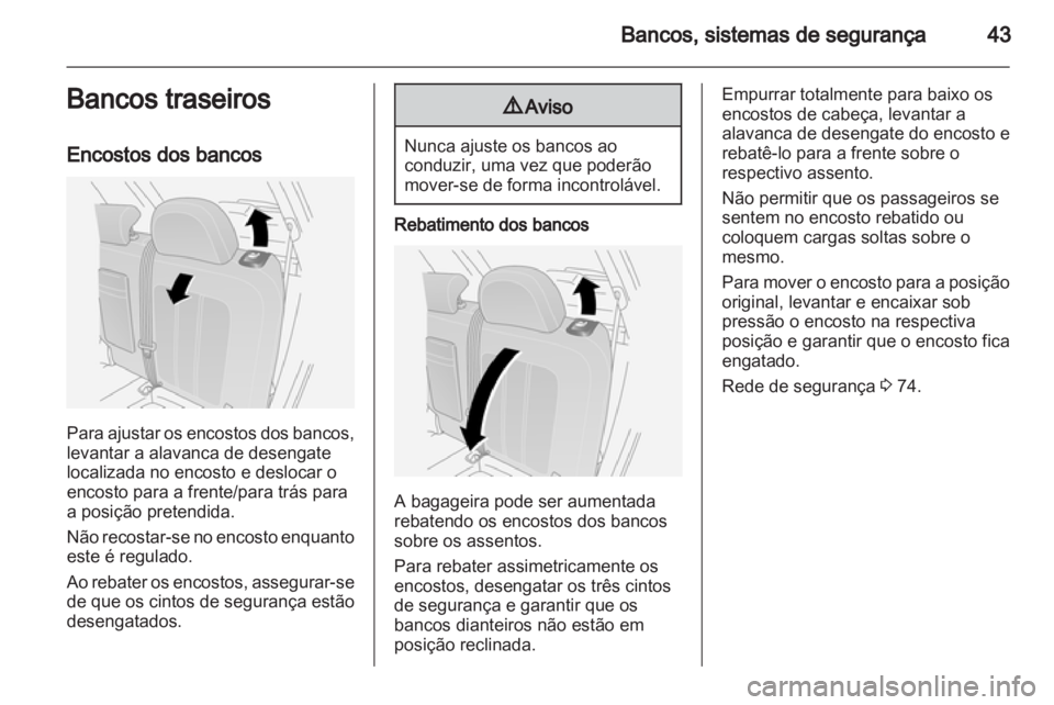 OPEL ANTARA 2012.5  Manual de Instruções (in Portugues) 