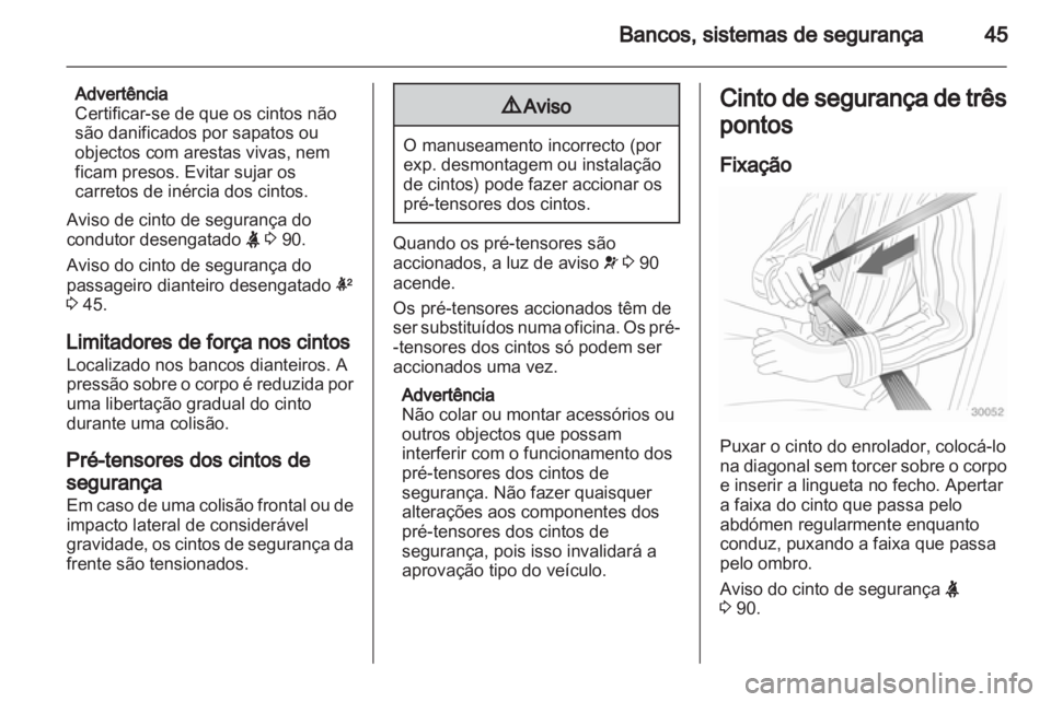 OPEL ANTARA 2012.5  Manual de Instruções (in Portugues) 