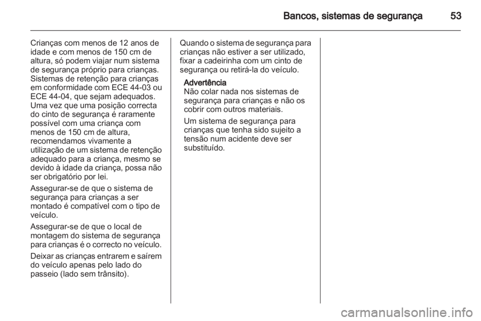 OPEL ANTARA 2012.5  Manual de Instruções (in Portugues) 