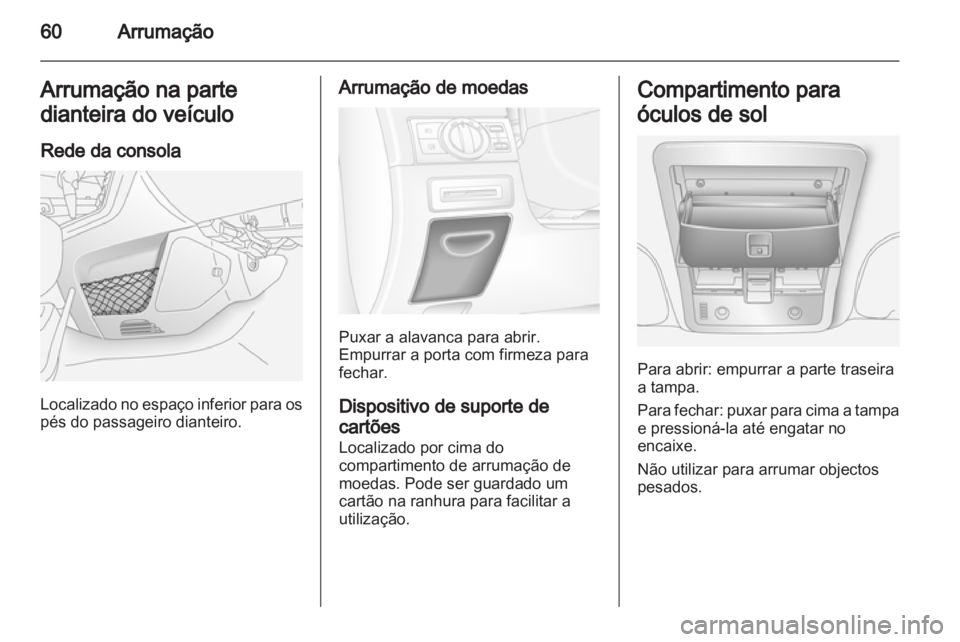 OPEL ANTARA 2012.5  Manual de Instruções (in Portugues) 