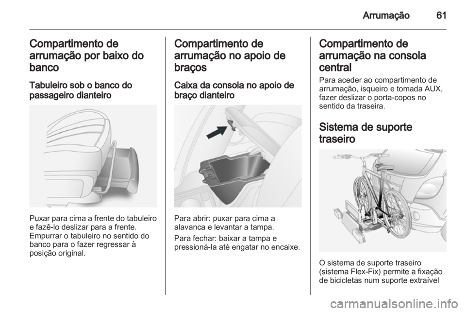 OPEL ANTARA 2012.5  Manual de Instruções (in Portugues) 