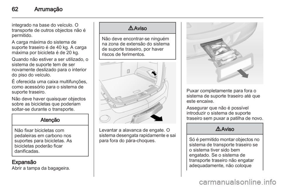 OPEL ANTARA 2012.5  Manual de Instruções (in Portugues) 