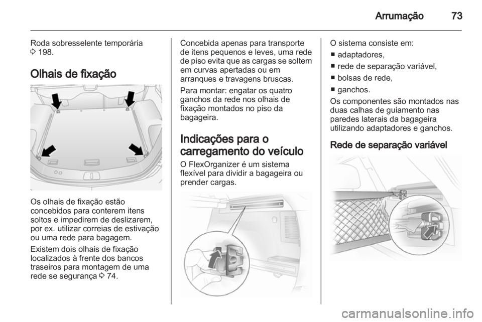 OPEL ANTARA 2012.5  Manual de Instruções (in Portugues) 
