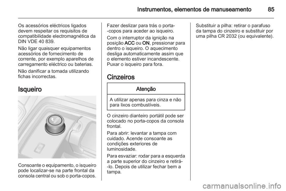 OPEL ANTARA 2012.5  Manual de Instruções (in Portugues) 