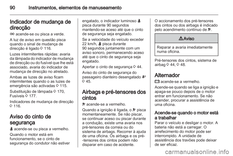 OPEL ANTARA 2012.5  Manual de Instruções (in Portugues) 