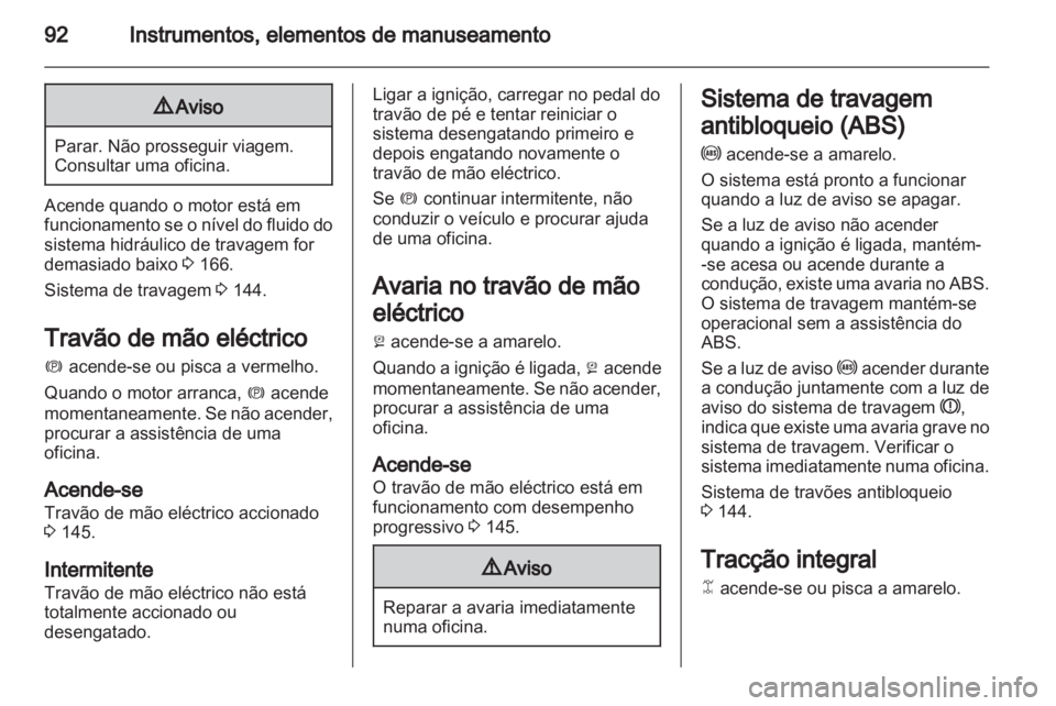 OPEL ANTARA 2012.5  Manual de Instruções (in Portugues) 