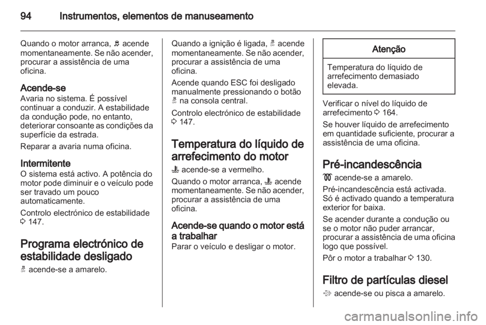 OPEL ANTARA 2012.5  Manual de Instruções (in Portugues) 