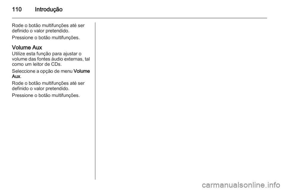 OPEL ANTARA 2013  Manual de Informação e Lazer (in Portugues) 