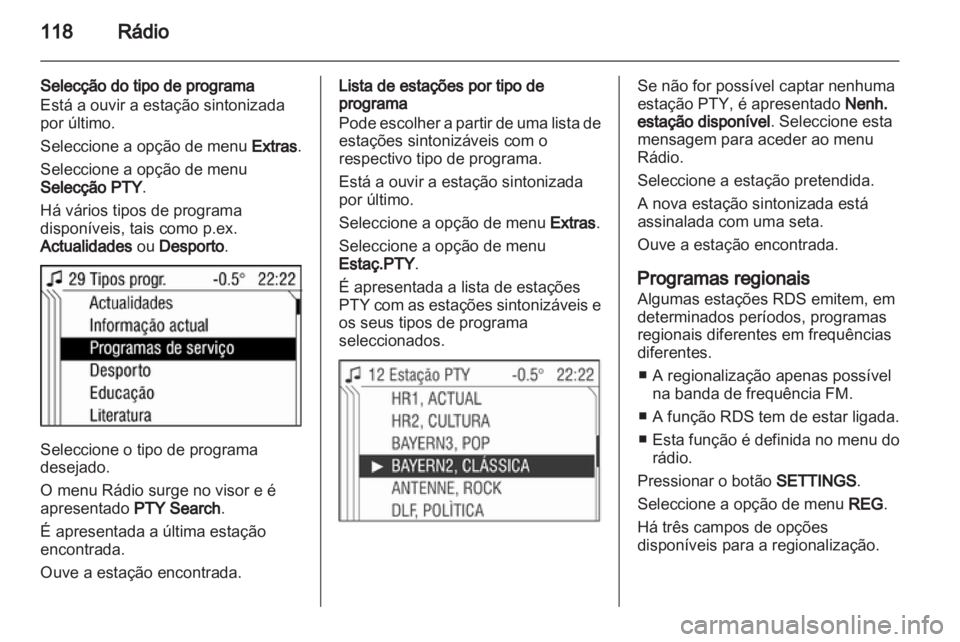 OPEL ANTARA 2013  Manual de Informação e Lazer (in Portugues) 