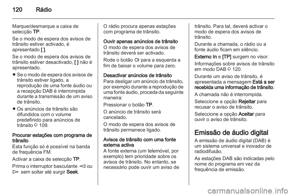 OPEL ANTARA 2013  Manual de Informação e Lazer (in Portugues) 
