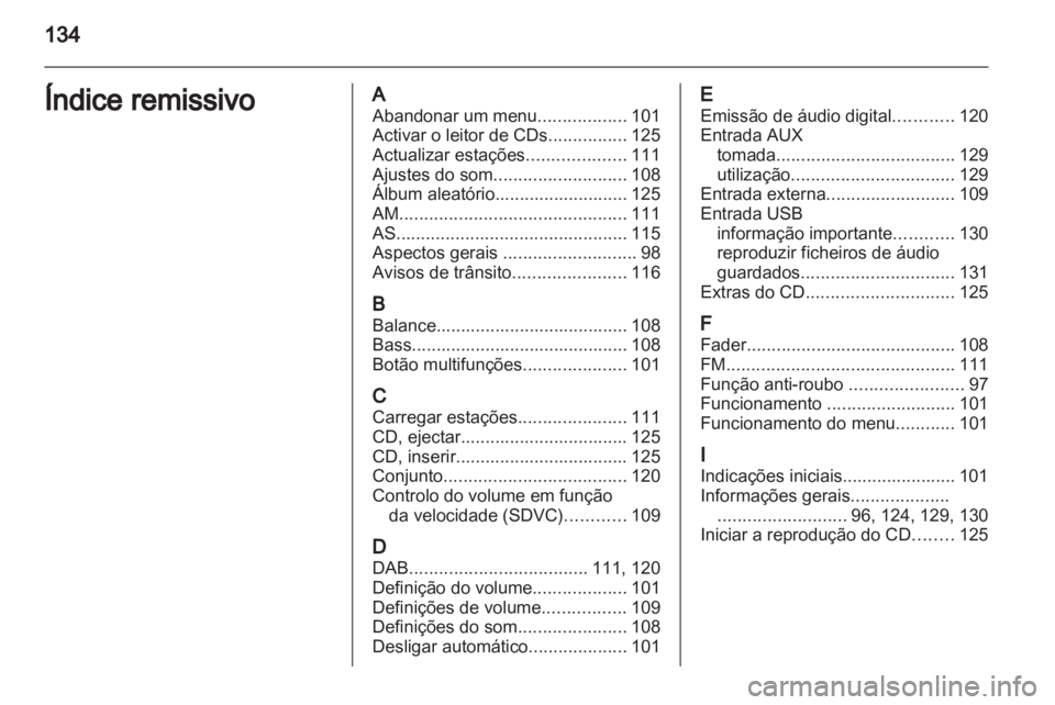 OPEL ANTARA 2013  Manual de Informação e Lazer (in Portugues) 