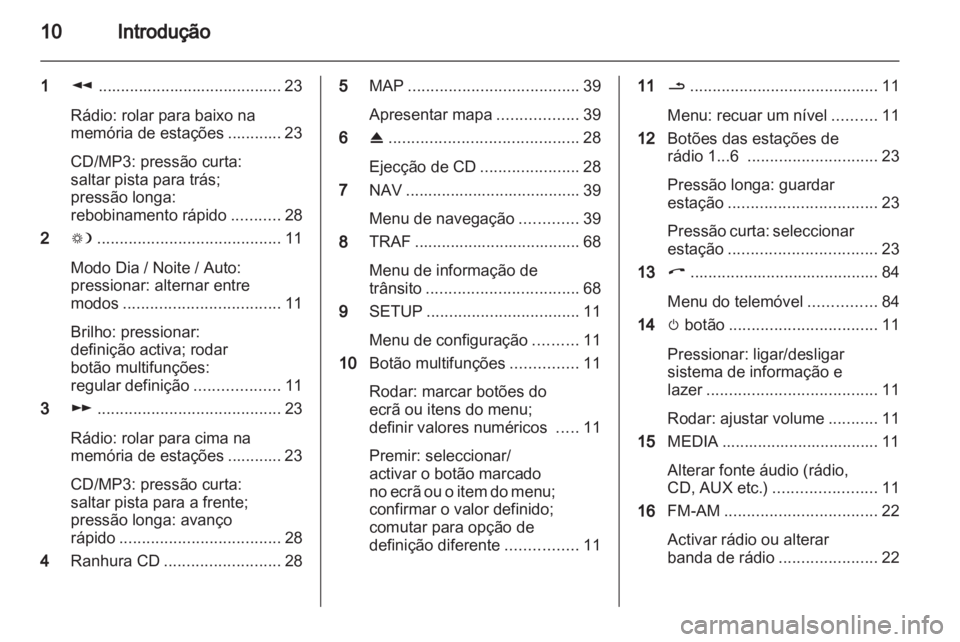 OPEL ANTARA 2013  Manual de Informação e Lazer (in Portugues) 
