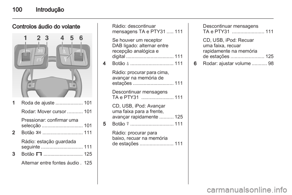 OPEL ANTARA 2013  Manual de Informação e Lazer (in Portugues) 