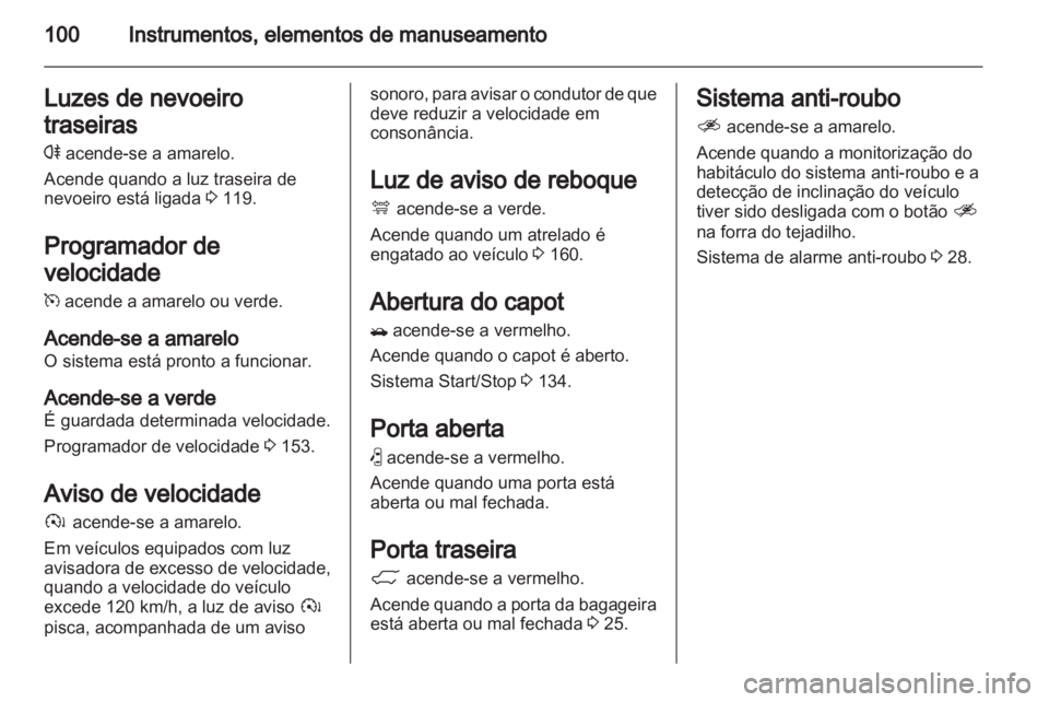 OPEL ANTARA 2013.5  Manual de Instruções (in Portugues) 