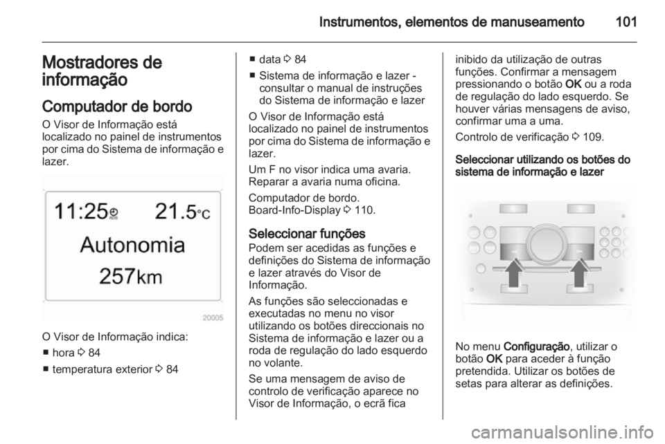 OPEL ANTARA 2013.5  Manual de Instruções (in Portugues) 